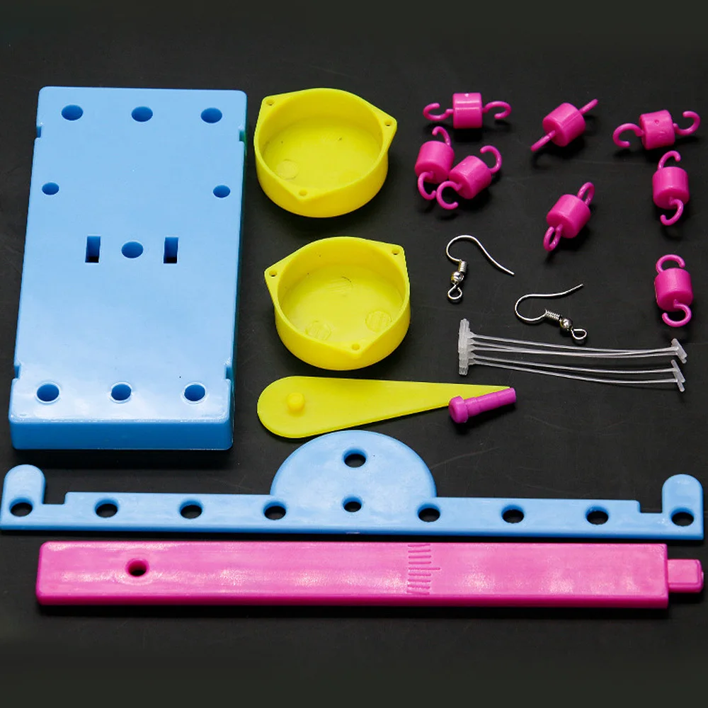 Детские DIY Развивающие игрушки Пластиковые Детские Рычаг Принцип Баланс весы игрушки эксперименты материал физика обучающий инструмент с весом