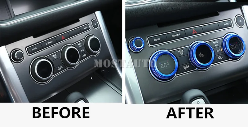 Для Land Rover Range L405 консоль крышка ручки кондиционера 2013-2017 4 шт.