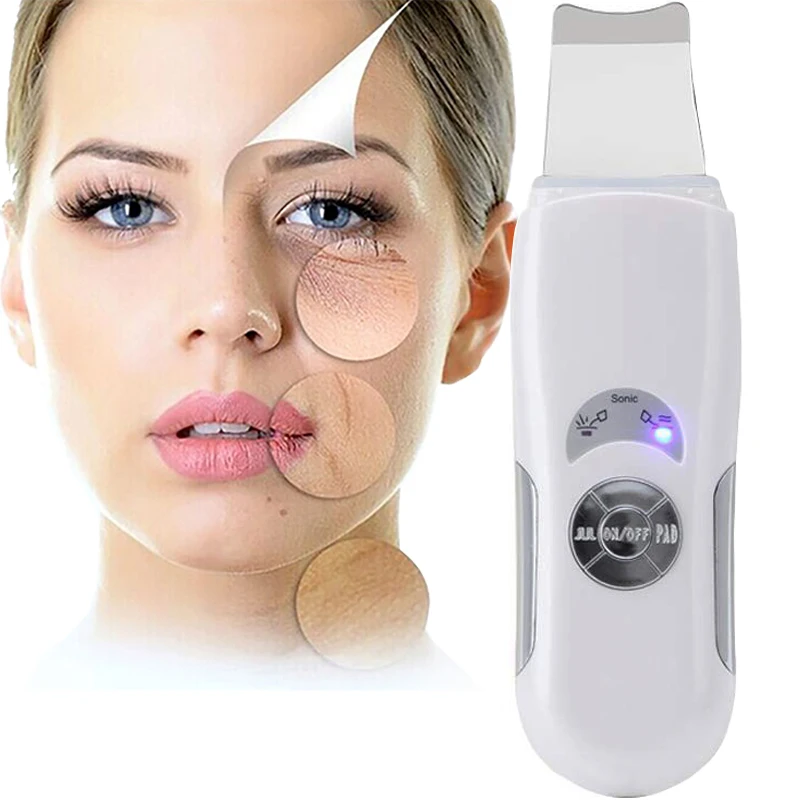 Ультразвуковой скребок для кожи очищающее средство лица удаление черных точек