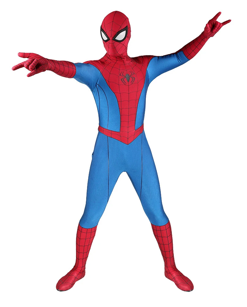 Классический костюм для косплея Питера Паркера PS4 на Хэллоуин Зентаи боди
