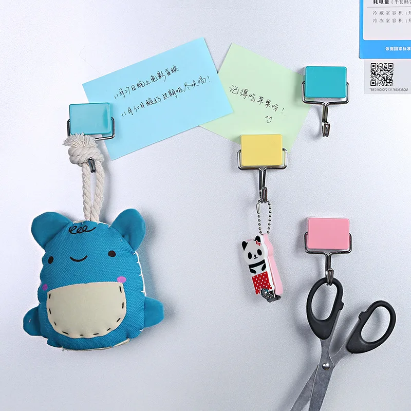 Супер волшебный присоска железный магнитный не-маркировочный крюк кухонный