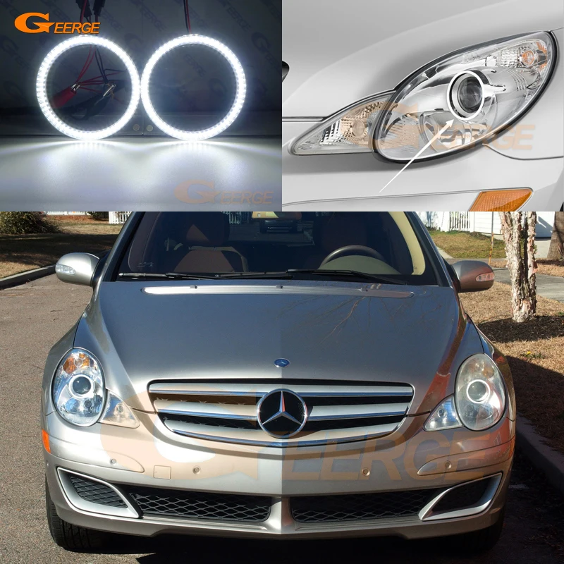 Для Mercedes Benz R Class W251 R320 R350 R500 R63 2006 2009 предлицевая сторона ультра яркий SMD