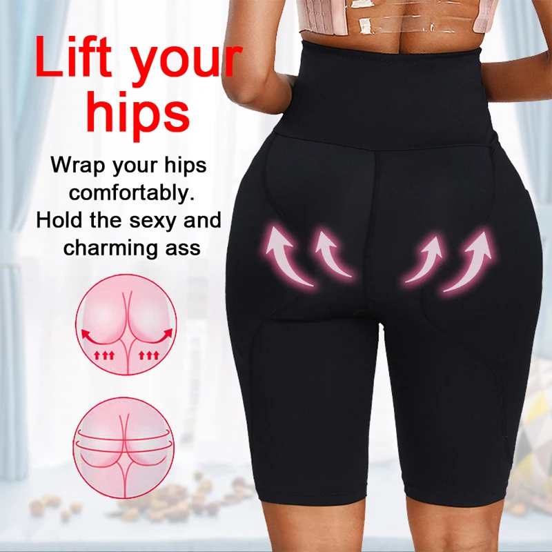SEXYWG Plus Size Butt Lifter Body Shaper Control Panties Shapewear Shorts Paded Panties Sexy Shapers Hip Enhancer Waist Trainer