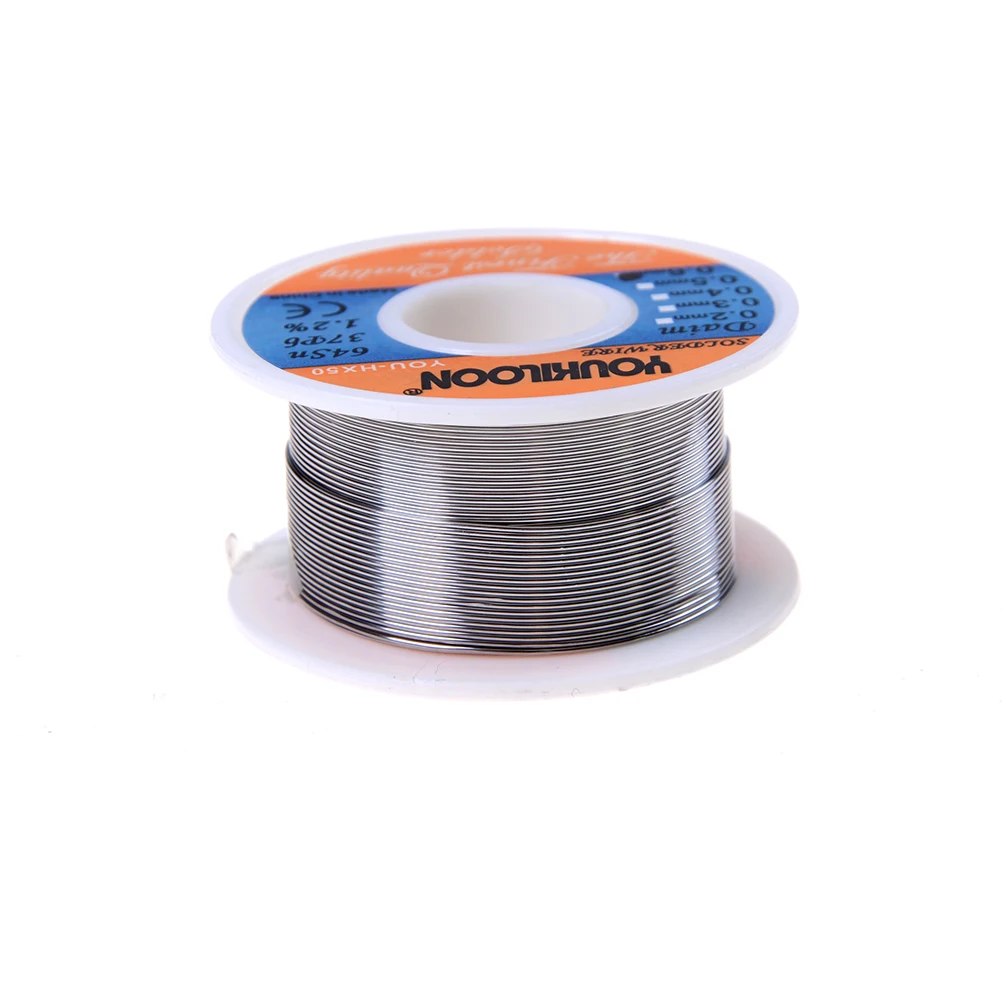 ZLinKJ 1 Roll Hot Sale 0.6mm New Tin Lead Wire Melt Rosin Core Solder Soldering | Инструменты