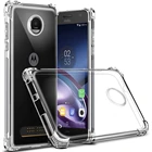 Противоударный чехол для Motorola MOTO G7 Power G6 Play G7 G6 G5S G5 G4 E5 E4 Plus Z4 Z3 E5 Play, прозрачный чехол для телефона