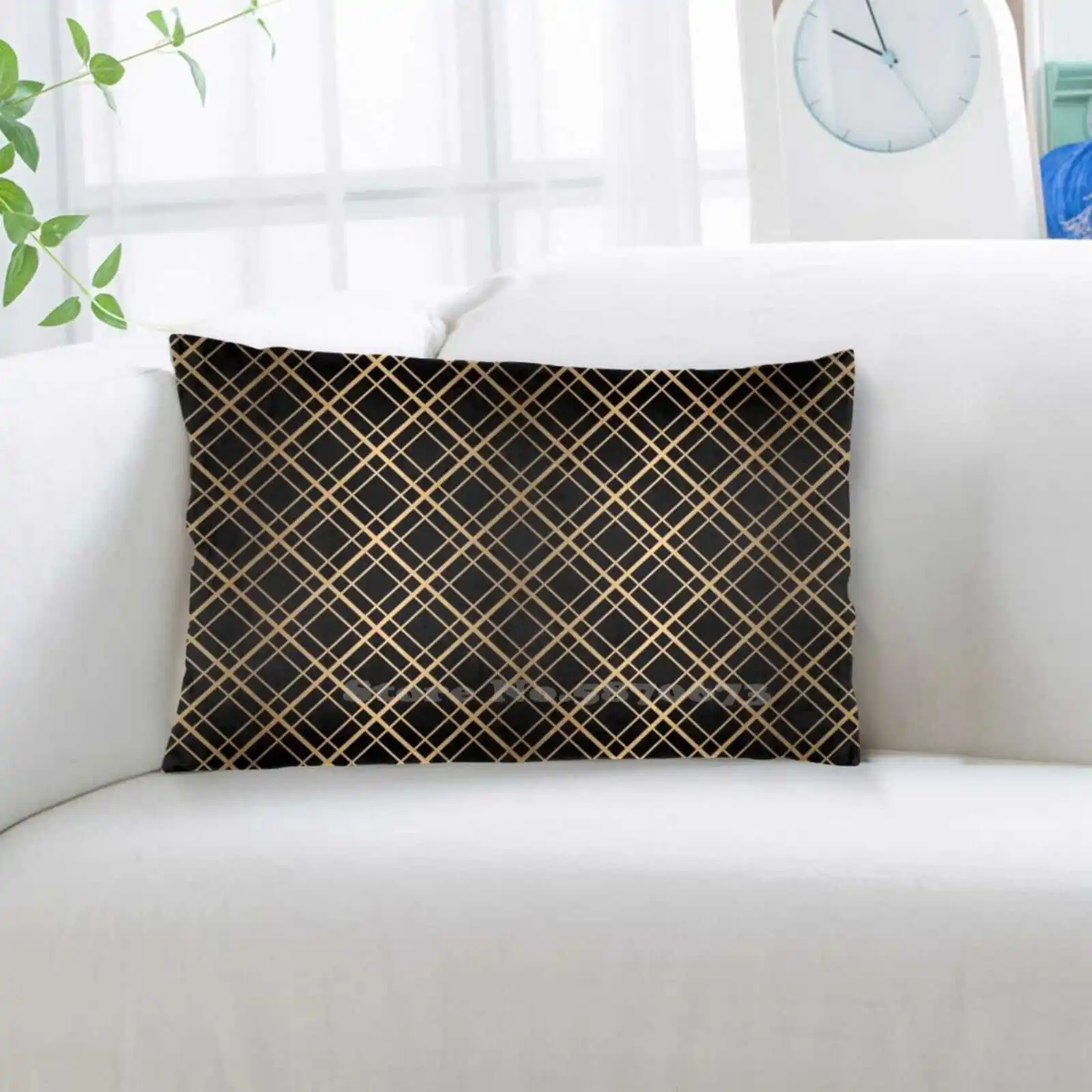 Ele Coppe S домашняя прямоугольная наволочка для сна полосатый узор бесшовная