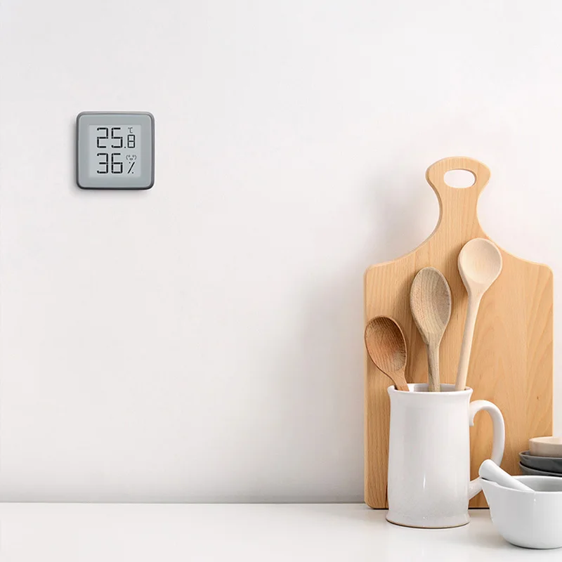 Умный Bluetooth термометр Xiaomi MMC E Ink BT2.0 гигрометр датчик влажности и температуры