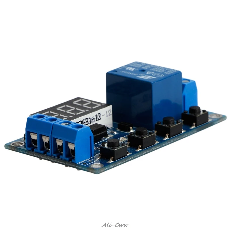 6-30V Relay Module Switch Trigger Time Delay Circuit Timer Cycle Adjustable | Обустройство дома