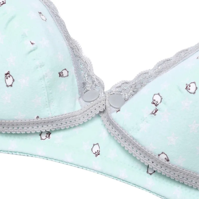 Сексуальный модный кружевной бюстгальтер для кормящих женщин с пряжкой без