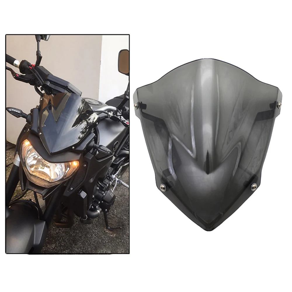 Лобовое стекло мотоцикла с монтажным кронштейном для YAMAHA MT07 MT09 MT 09 07 FZ07 FZ09 FZ |