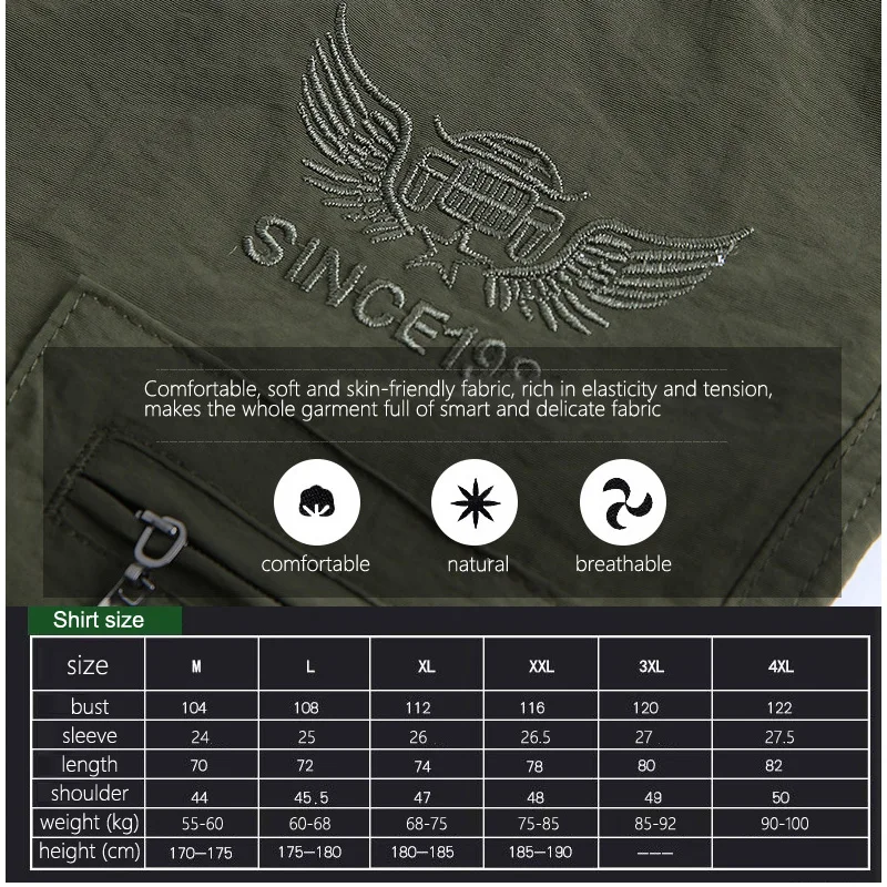 

Summer Men Short Sleeve Army Shirts Quick Dry Turn Down Collar Tactical Shirt Outdoor Hiking Camping Fishing Clothing Plus Size