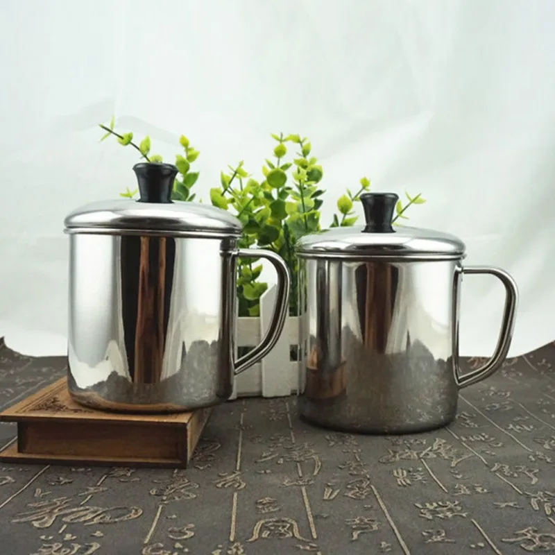 

Stainless Steel Coffee Mug 300/550/800/1050/1350ml Portable Termo Cup Travel Tumbler Coffee Jug Milk Tea Cups Water Mugs L Z