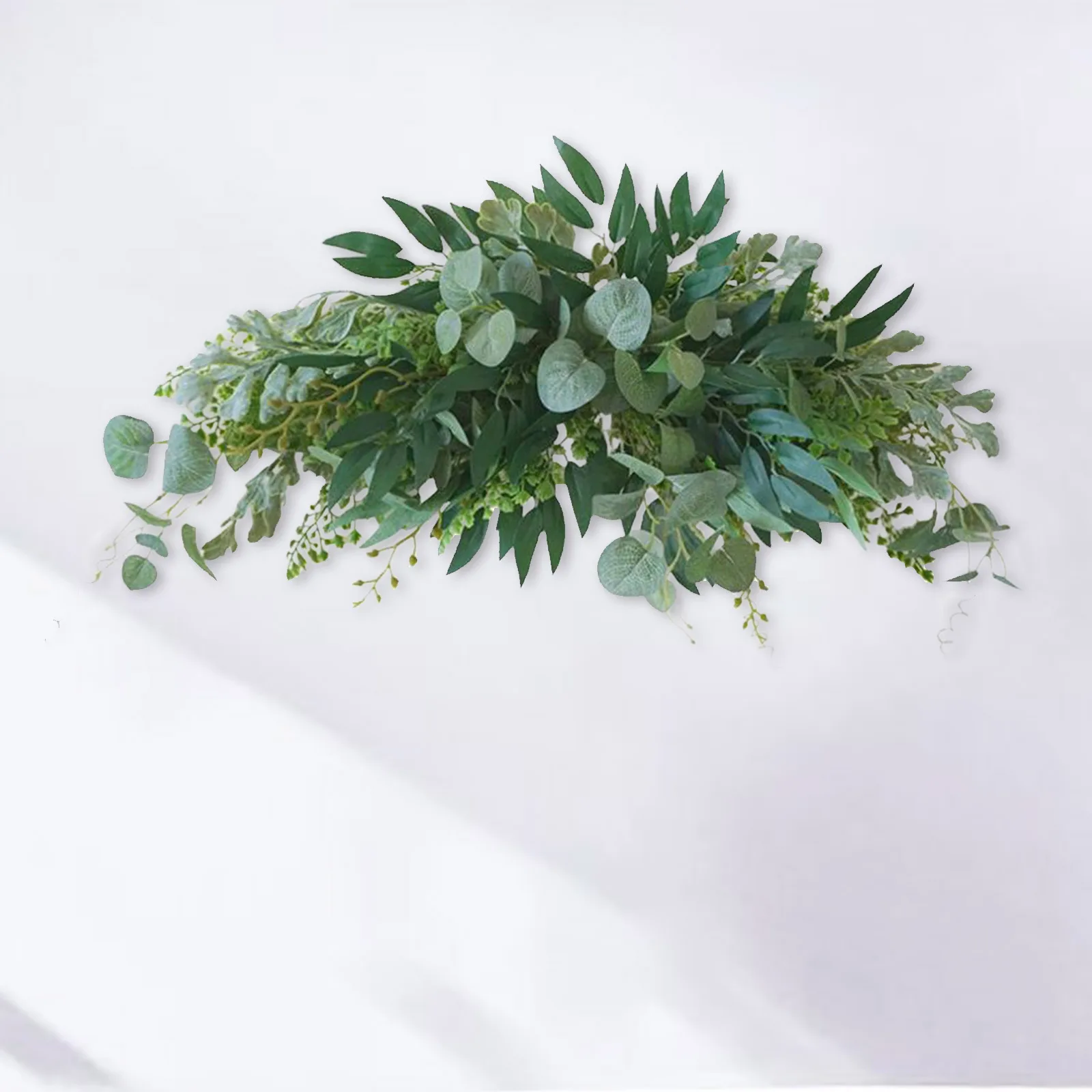 

Artificial Leaf Lintel Simulation Hanging Eucalyptus Leaves Garland for Home Door Window Wall Wedding Party Decorations