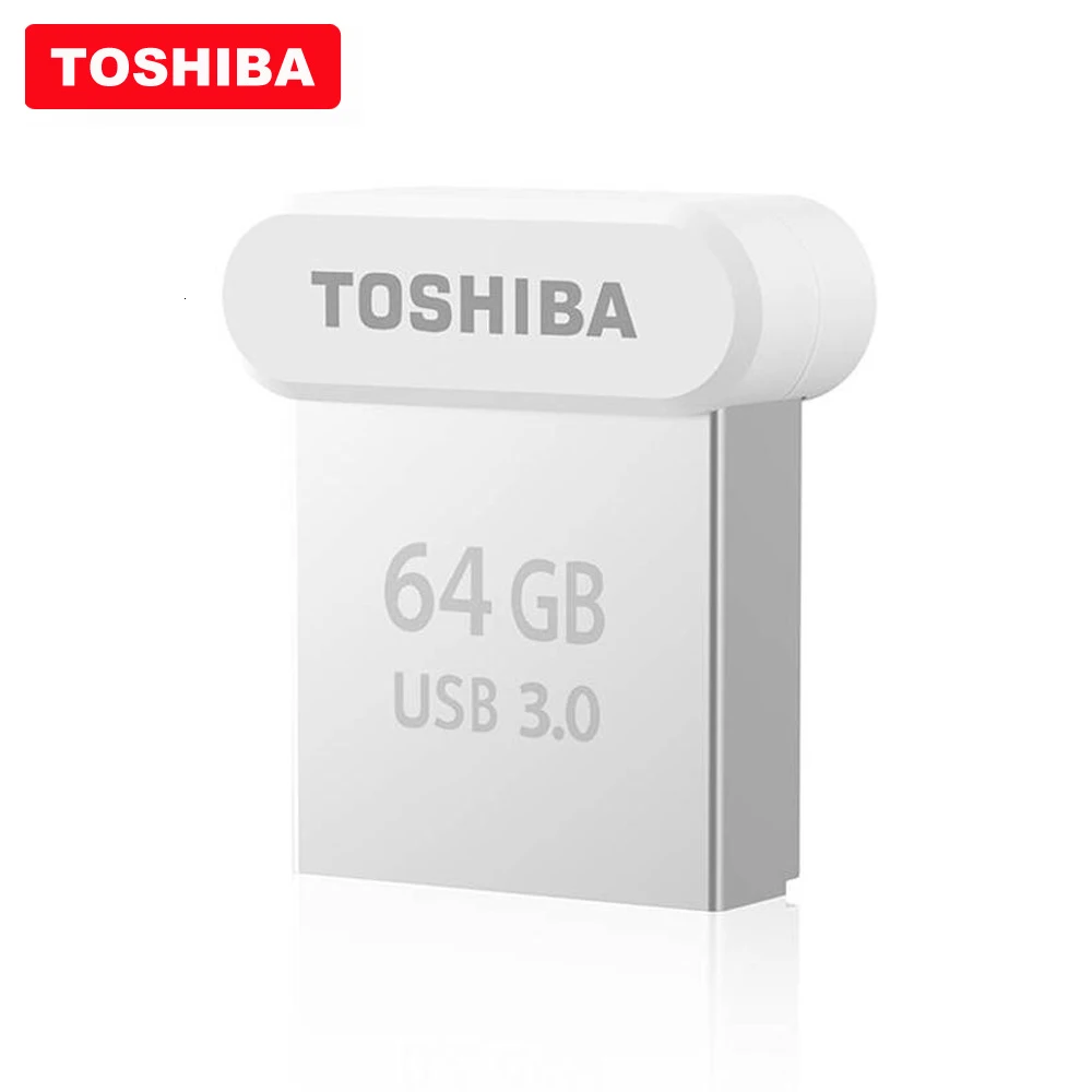 100% Оригинальный TOSHIBA флеш-накопитель USB 3 0 32 GB/64 GB U364 Металл Мини Палец Flash Memory Stick до