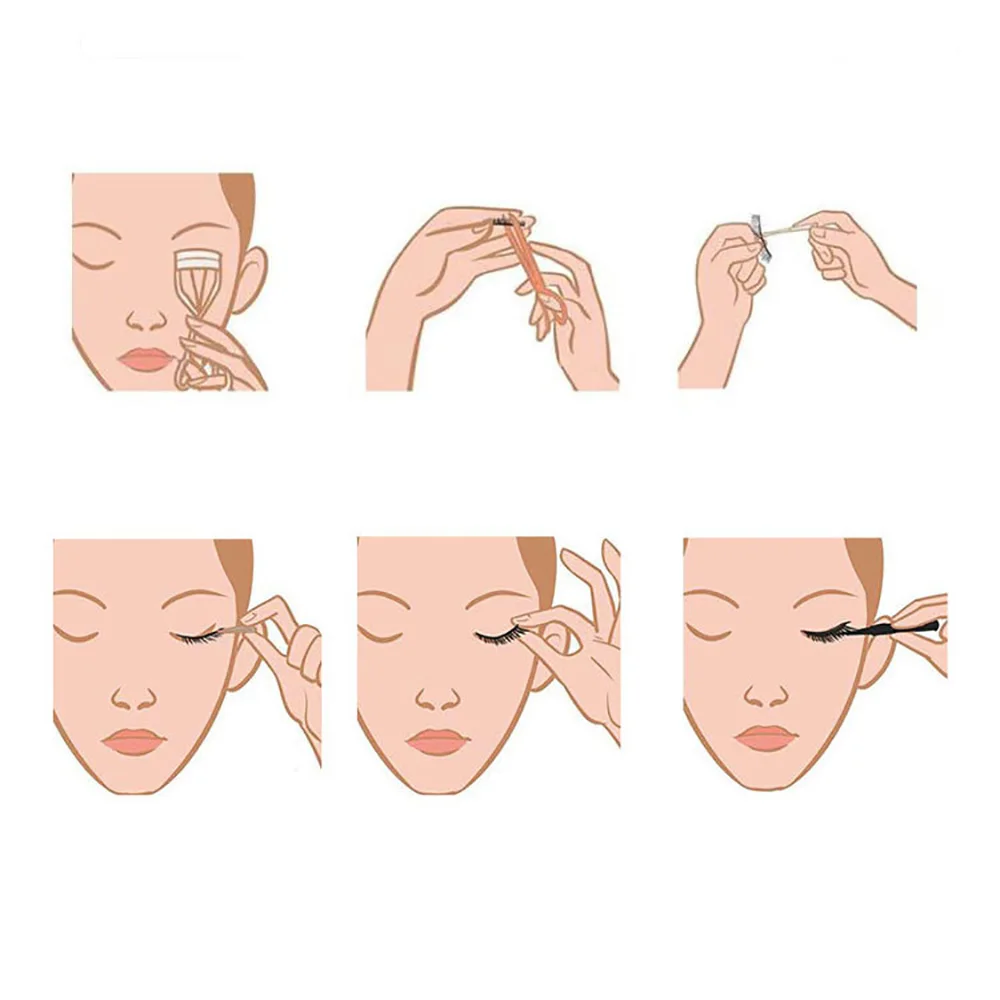 Клей для ресниц клей быстро сохнет женщин и девочек водонепроницаемый