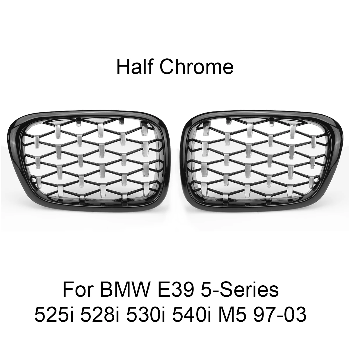4 шт./компл. двойная решетка радиатора для BMW E39 G30 G38 F10 F11 E36 E90 E91 2005 2008 гоночные