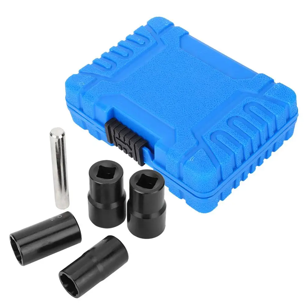 Набор закручивающихся розеток 5 шт. запирающие колеса гайка с болтом Съемник