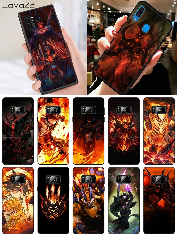 Мягкий силиконовый чехол Lavaza Shadow Fiend Dota 2 для Samsung A10S A20S A30S A40S A50S A60 A70S M10 M20 M30 |