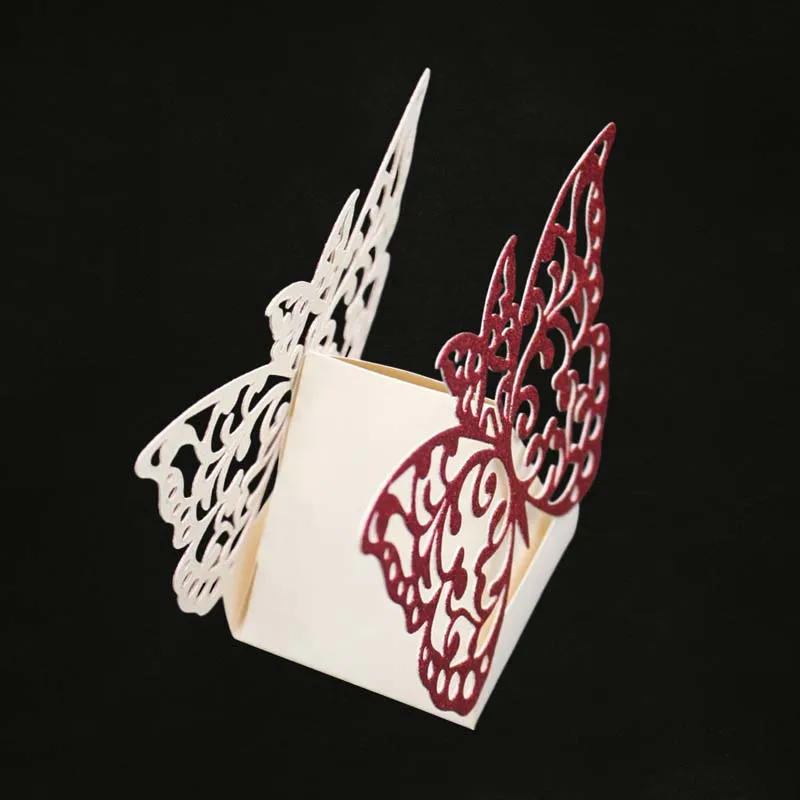 YINISE металлические режущие штампы для трафареты скрапбукинга бабочка коробка