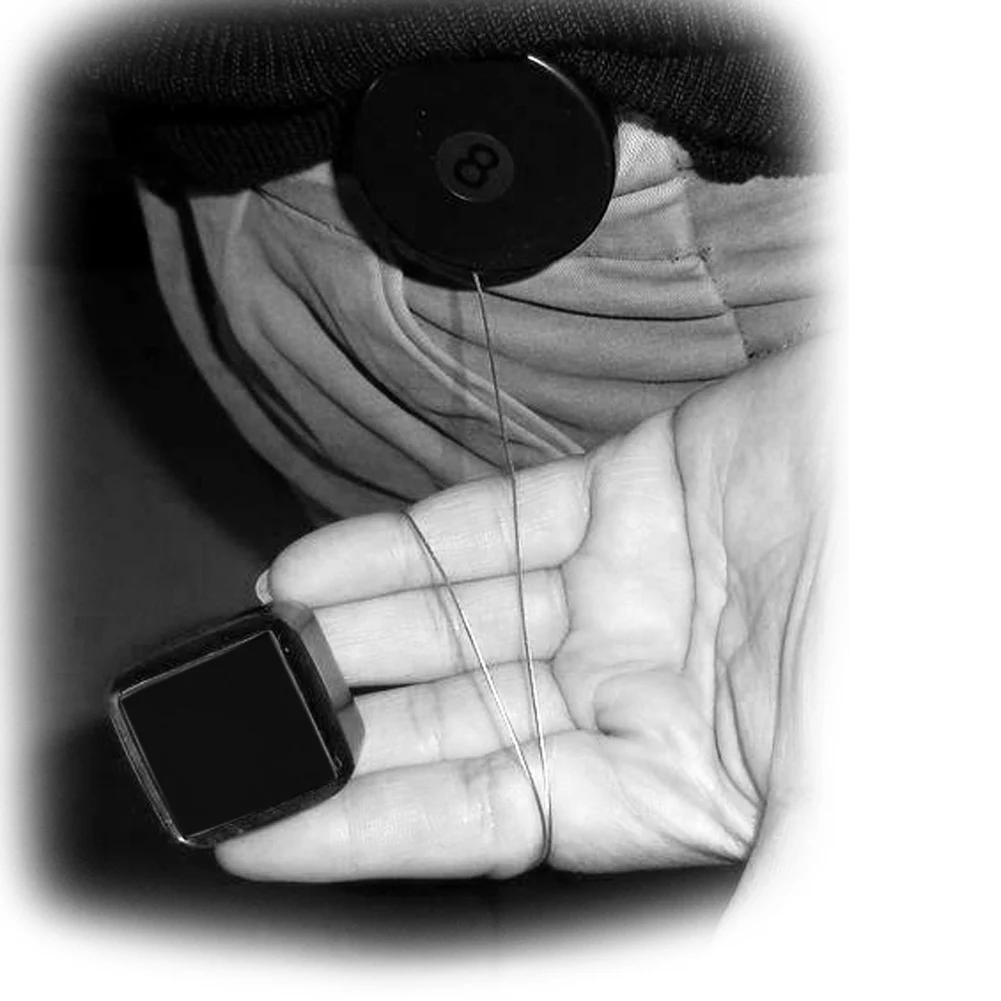 Бильярд снукер держатель мела для кия убирающийся ремень с рисунком зажим черный