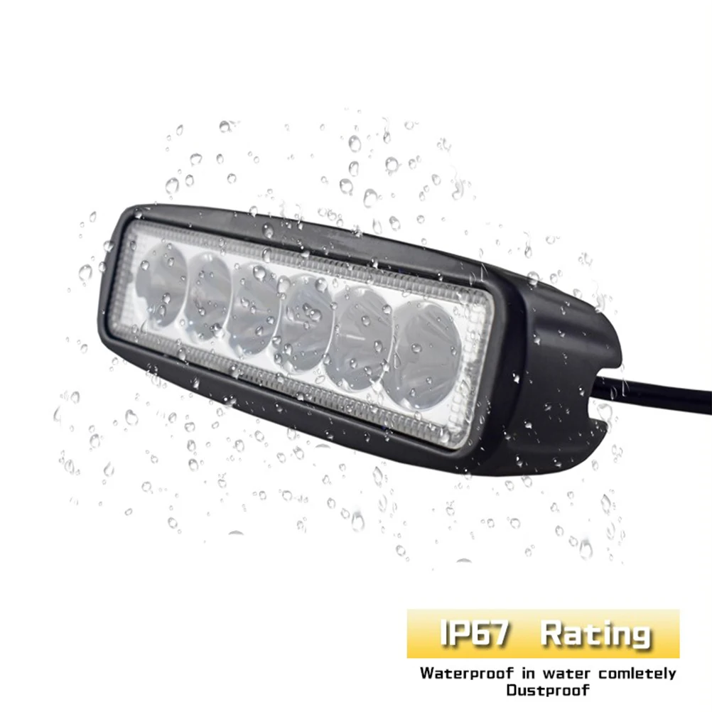 1 шт. светодиодный светильник бар для вождения рабочий точечный лодочный