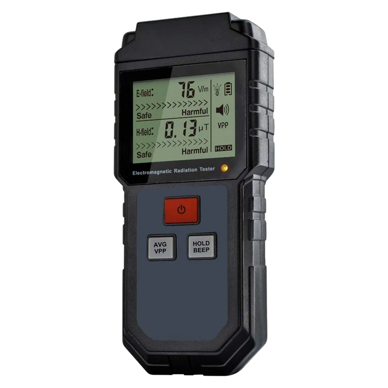 

EMF Electromagnetic Radiation Tester Hand-Held Digital LCD EMF Detector Great Tester for Office Outdoor Ghost Hunting