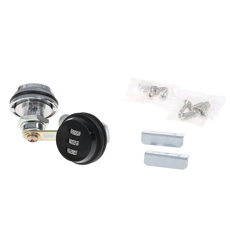 1 шт. цинковый сплав 3 значный флажковый замок код Комбинации без ключа почтовый