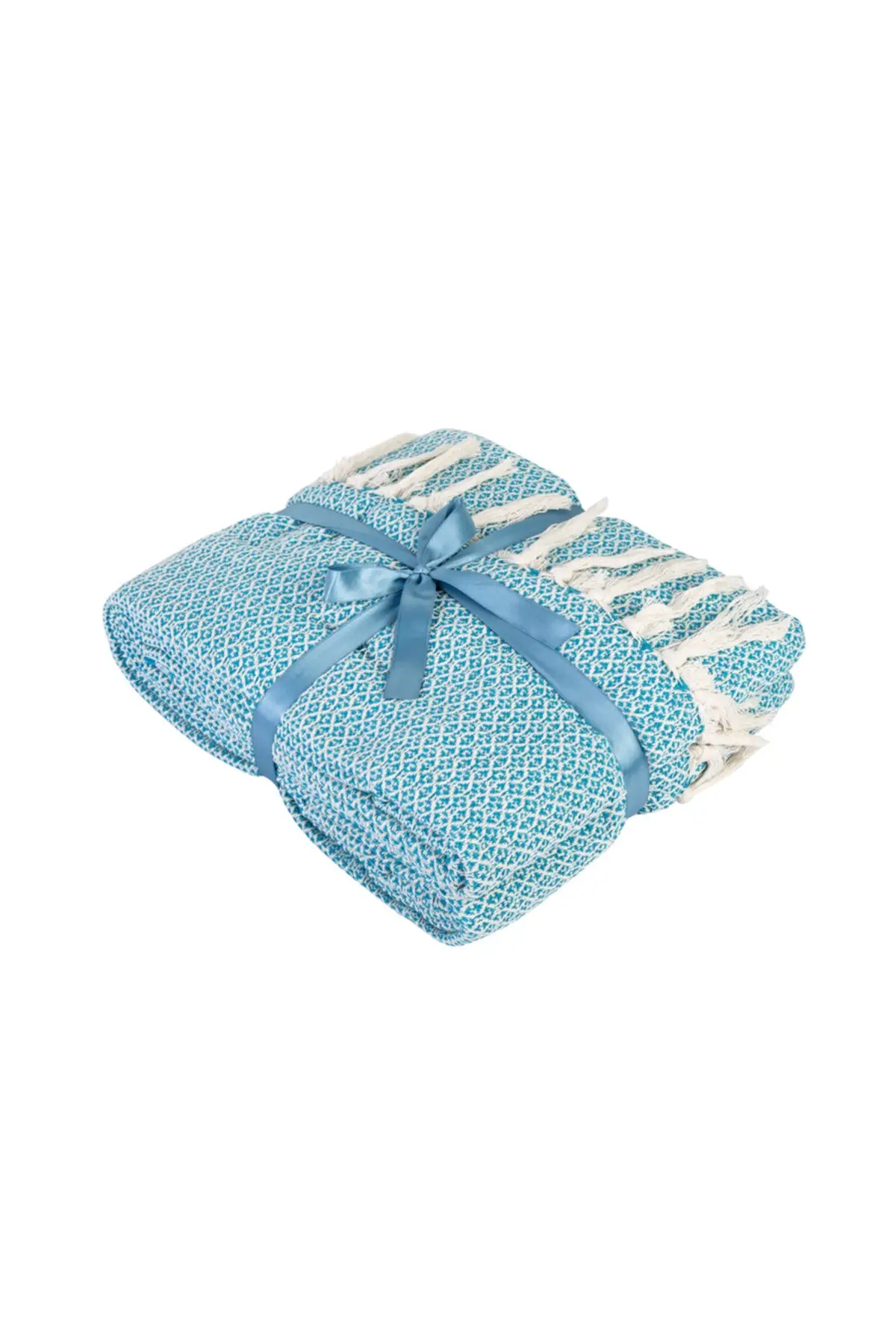

Norda Turquoise Double Pique White 200x230 Cotton Tubeless
