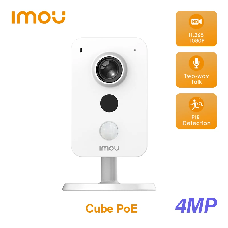 IP камера Dahua imou Cube POE 4 МП с пассивным ИК датчиком|Камеры видеонаблюдения| |