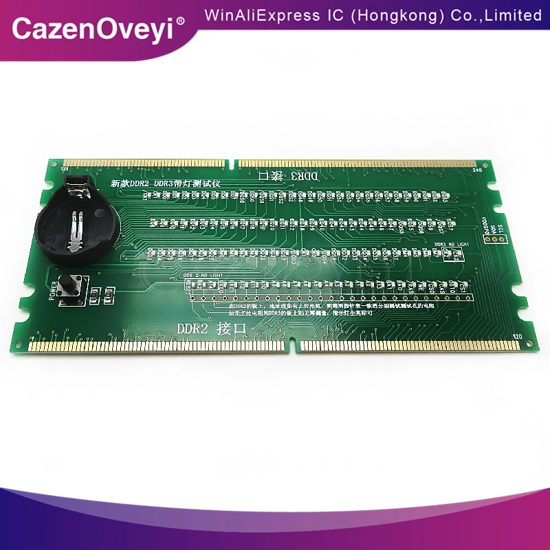 

1 шт./лот DDR2 DDR3 с подсветкой тестер света combo desktop в наличии