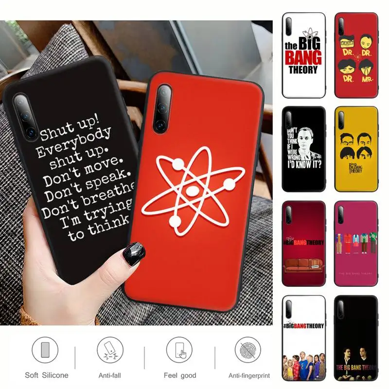 

The Big Bang Theory Black Matte Phone Cover Case For Samsung A51 A52 A71 A50 A21 A20 A20E A31 A30 A40 A70 A01 A10 A11 A30S