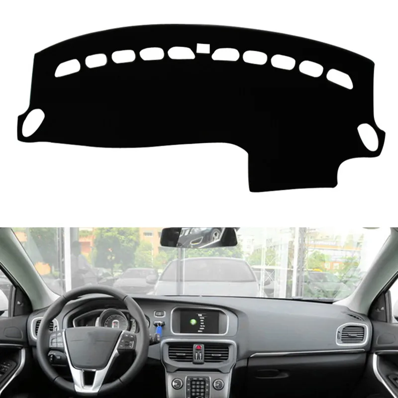Для Volvo V40 2013 2014 2015 приборной панели крышки коврик панель Dashmat тире интерьер