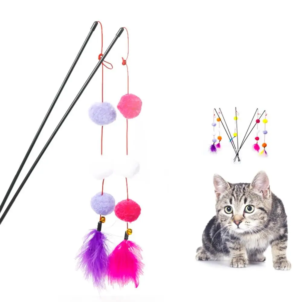 2019 Высококачественная пластиковая мышка с перьями забавная игрушка для кошек