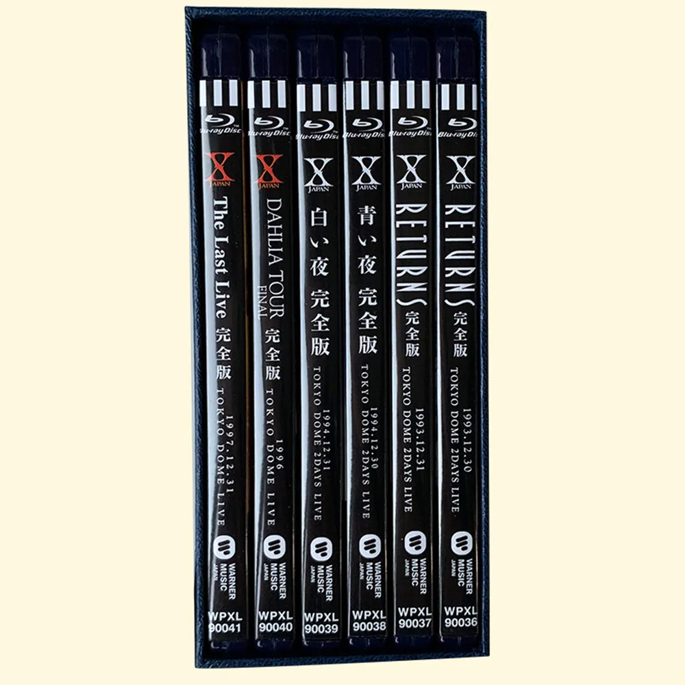 Новая герметичная версия X JAPAN Blu Ray 6CD Light Disk Factory|Проигрыватели DVD| |