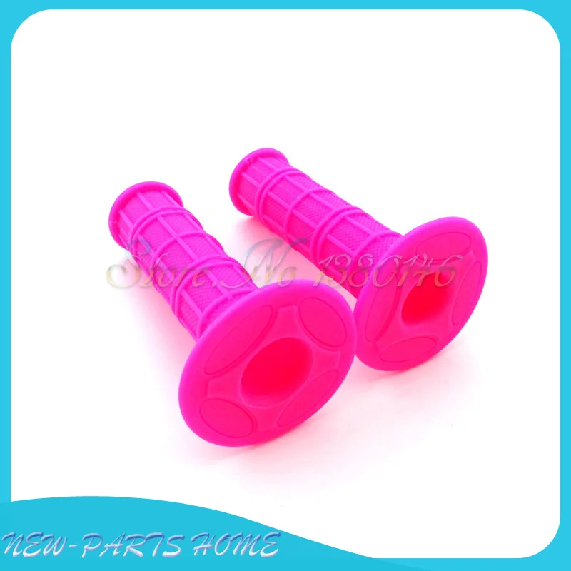 Универсальные розовые мягкие резиновые ручки для мотоциклов 50cc 70cc 110cc 125cc Coolster