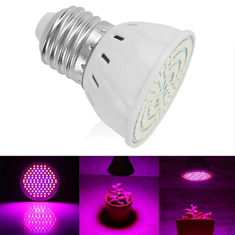 

Phyto Led Hydroponic Growth Light E27 Led Grow Bulb Full Spectrum 220V UV Lamp Plant Flower Seedling Fitolampy