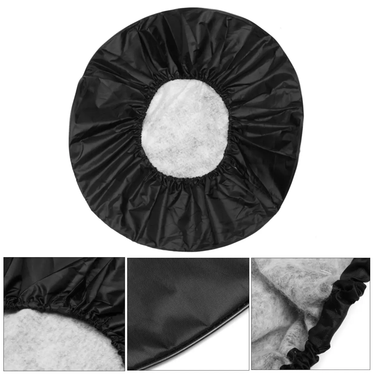 Новинка 18 дюймов автомобильная Черная мягкая крышка из искусственной кожи