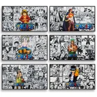 Японское аниме One Piece Canvas Живопись аниме персонажи Луффи постер настенная печать современный дом украшение детской спальни