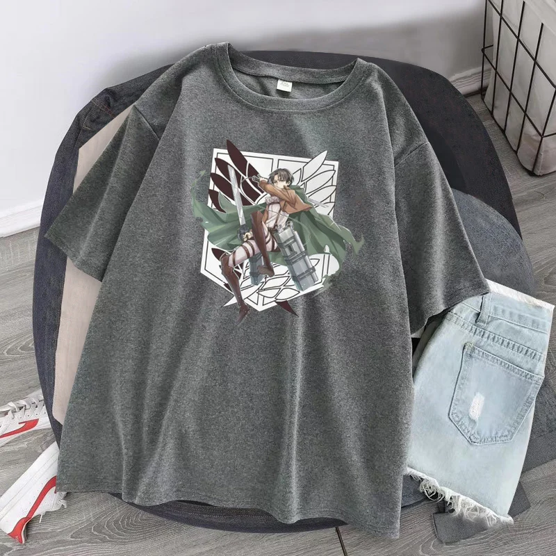 

2021 summer new Japanese anime T-shirt size big sleeve short sleeve let streetwear t-shirts casual harajuku women's clothes