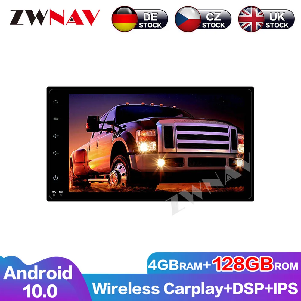 

Автомобильный DVD-плеер 128G Android 10 Carplay аудио навигация авто радио GPS для Toyota Camry 2015-2017 головное устройство мультимедиа