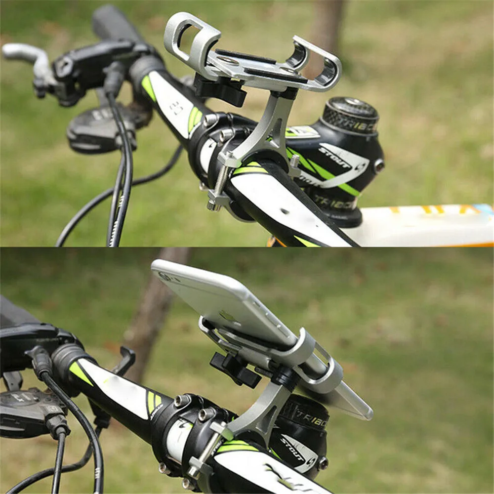 1 шт. Портативный прочный нескользящий алюминиевый сплав держатель для телефона