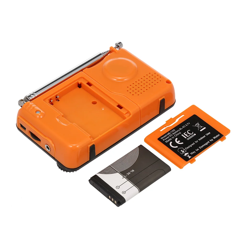 Портативное цифровое FM радио MW многодиапазонный радиодинамик музыкальный MP3