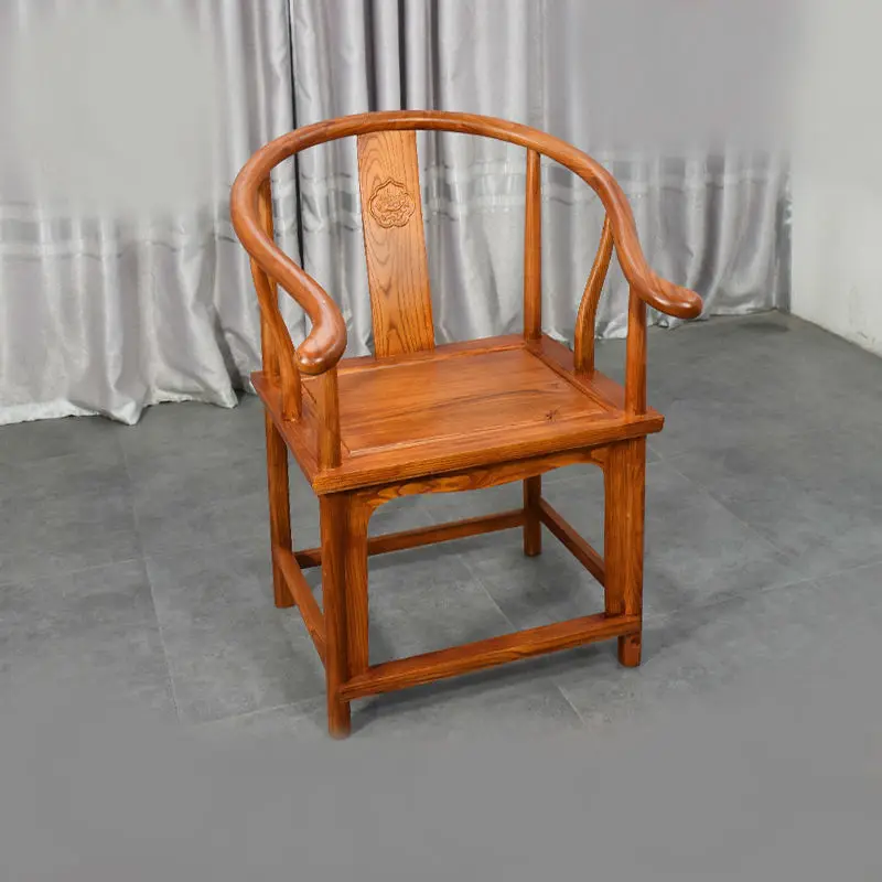 Новый китайский дворцовый стул Ming and Qing из цельного дерева кресло руководителя