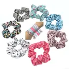 Резинки для волос эластичные, с фламинго, 20 шт.