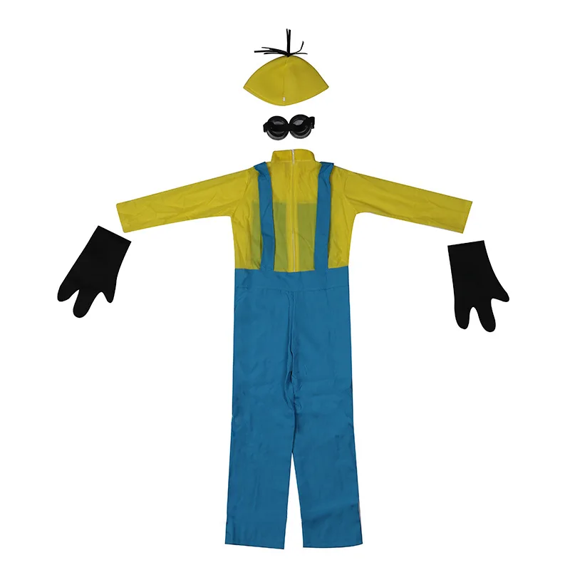 Костюм миньонов для костюмированной вечеринки Костюмы на Хэллоуин мальчиков и