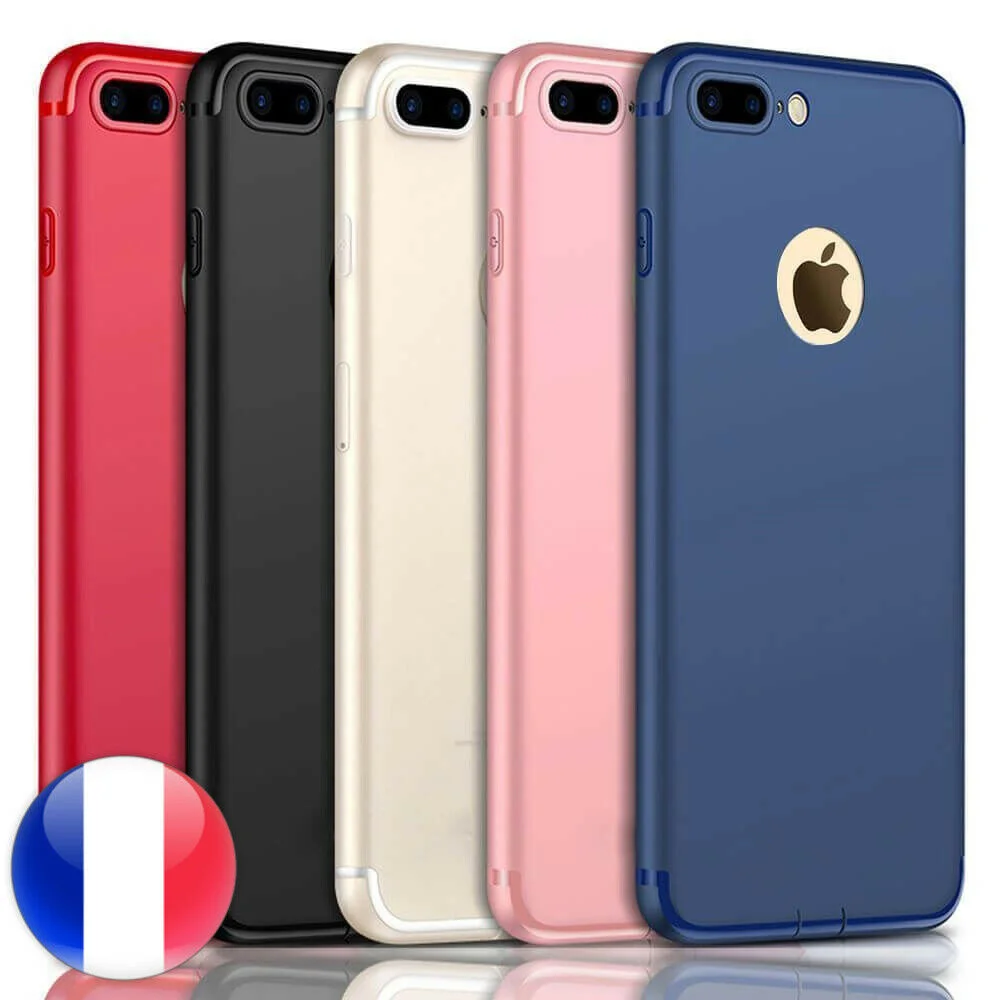 

Luxe Ultra Mince Slim Silicone Coque Housse For IPHONE 6/7/8/Plus XR/X/Xs/Max/SE/5