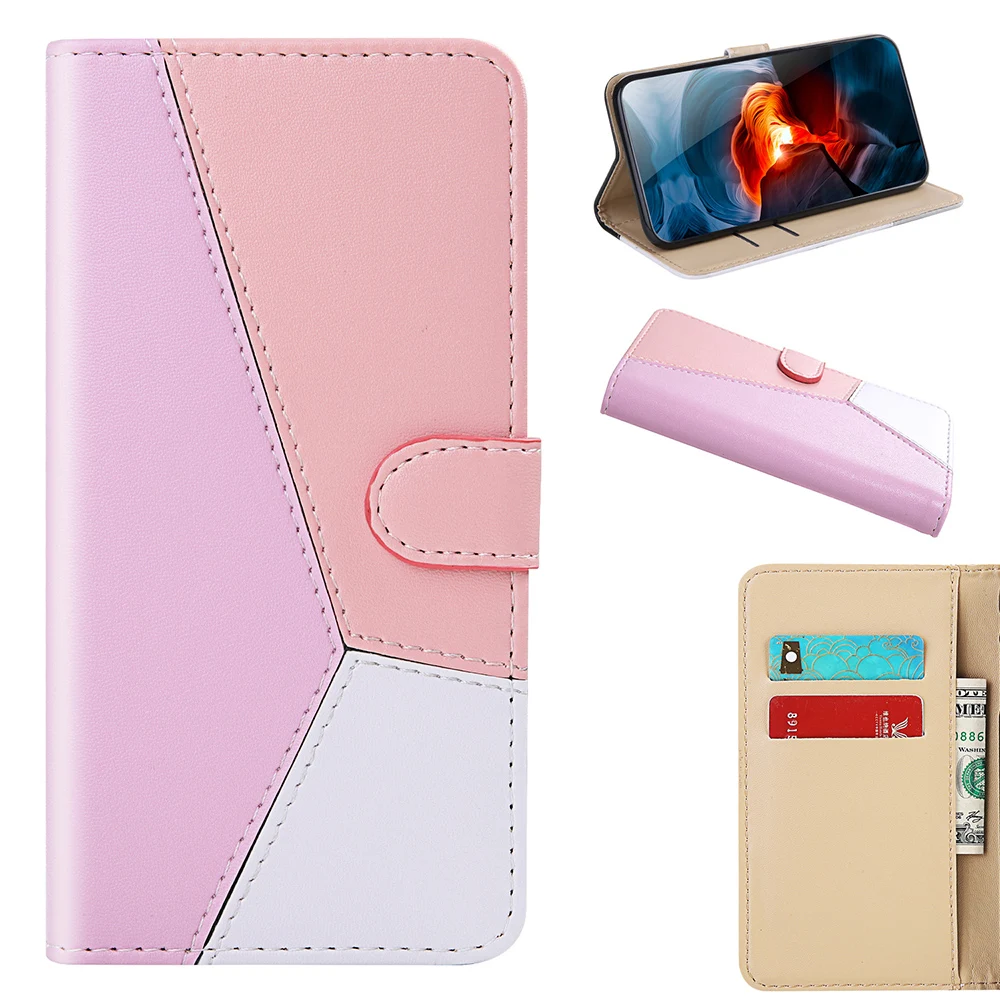

Splicing Flip Xiaomi Case Redmi Note 9 Pro Max 8 7 7A 10 Lite 8T Wallet Painted Leather Cases on for Xiomi Redmi Note 9S 9 Cover