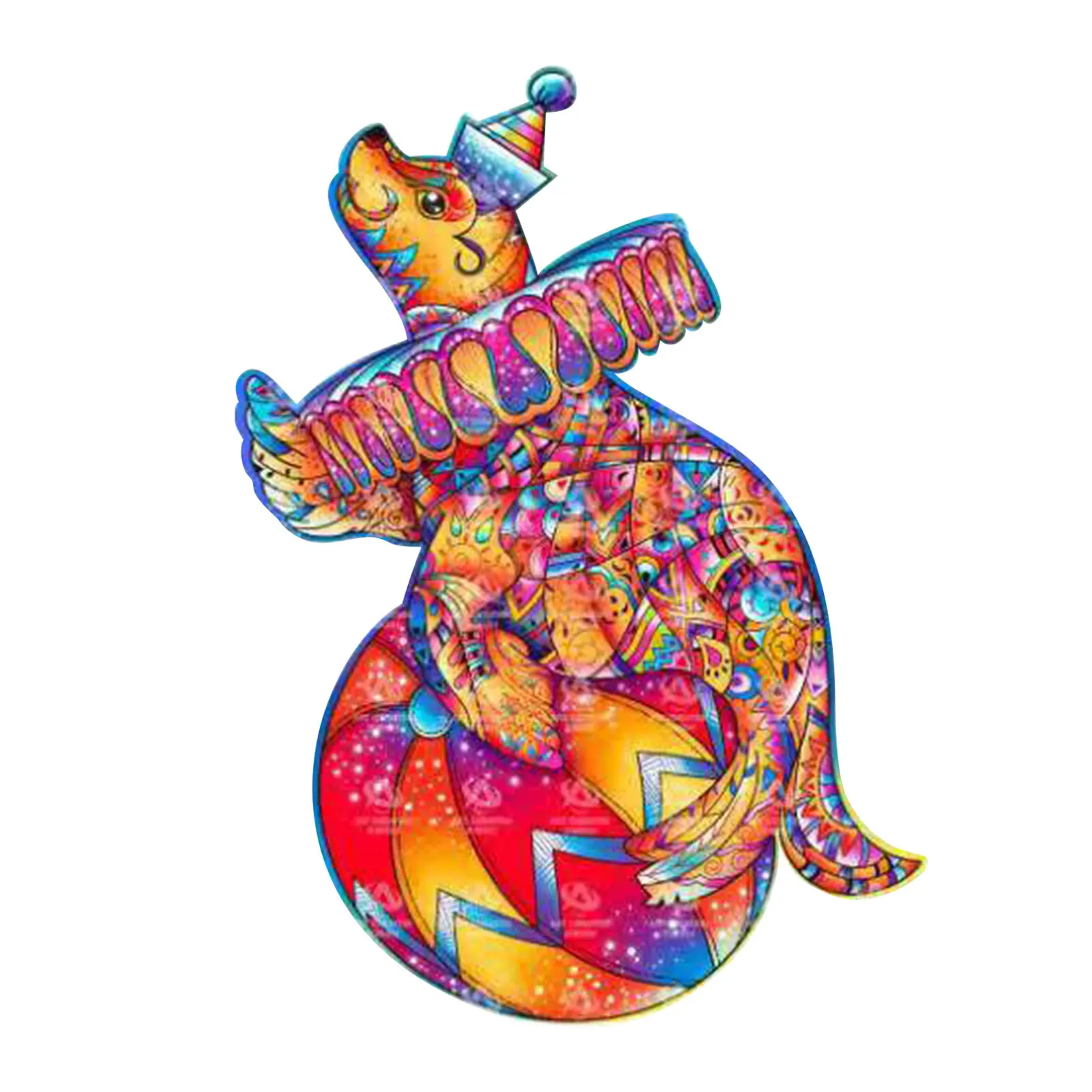 

Wooden Puzzles - Unique Shape Puzzle Pieces Best Gift for Adults and Children Puzzle, ideal for the Family Game Collection