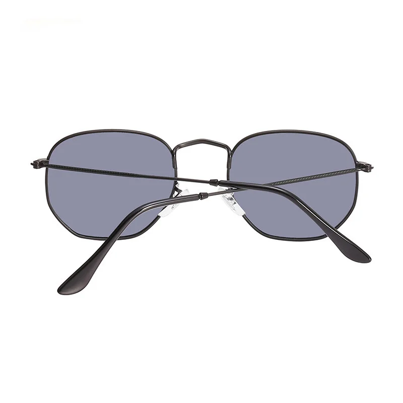 

Vintage Brand Designer Hexagonal Sunglasses Women Men Brand Designe Retro Driving Mirror Sun Glasses Female Male