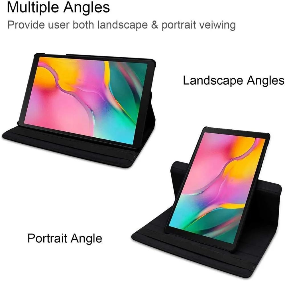 

New 360 Rotation Coque for Galaxy Tab S6 Lite 10.4 SM-P610 P615 Case Magnetic Smart PU Stand